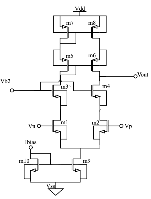 Cascode OTA topology